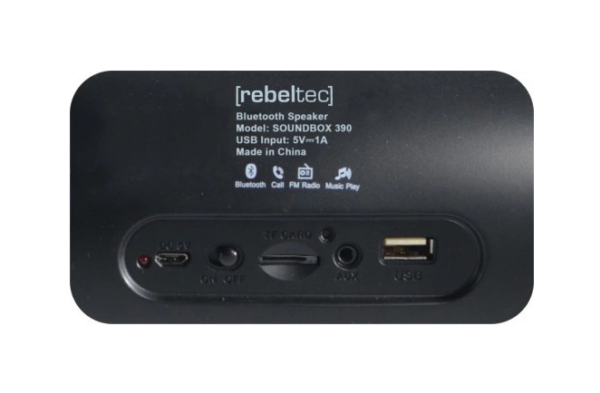 Głośnik Bluetooth/FM/USB Rebeltec SoundBox 390 — изображение 4