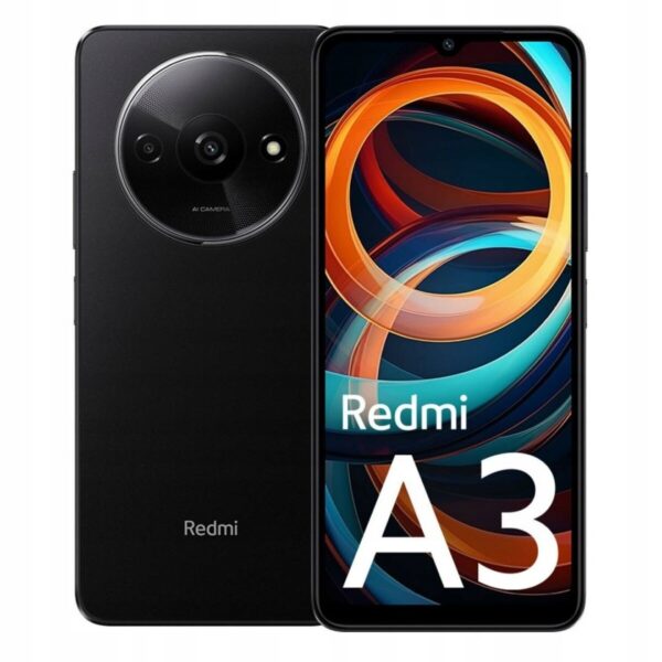 Smartfon Xiaomi Redmi A3 4 GB / 128 GB 4G (LTE) czarny — изображение 3